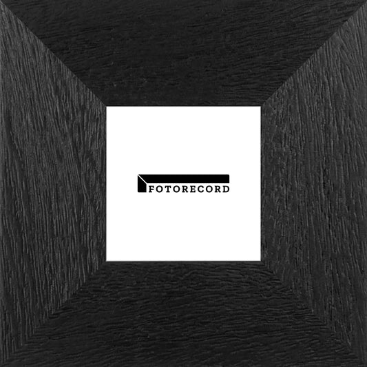 Cornice su misura Nero Wenge in Legno Poro aperto, Stile Moderno
