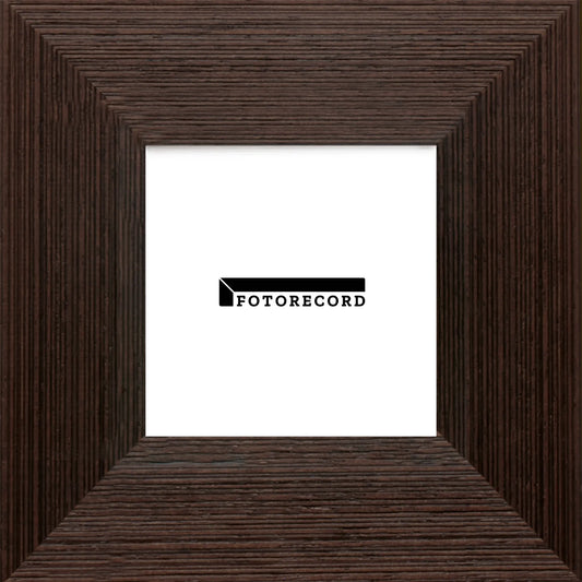 Cornice su misura Nero Zigrinato in Legno Opaca, Nero, Stile Moderno