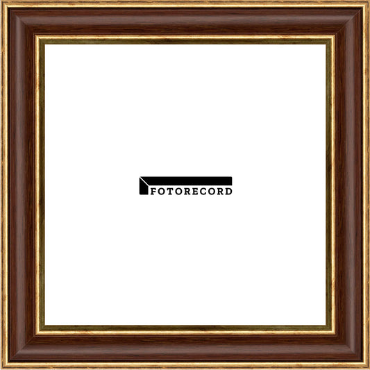 Cornice su misura Noce in Legno Satinata, Marrone, Stile Classico