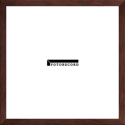 Campione del profilo Cornice su misura Noce in Legno Satinato, Marrone, Stile Moderno FRAS0008