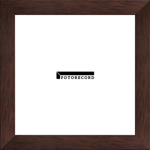 Campione del profilo Cornice su misura Noce in Legno Satinato, Marrone, Stile Moderno FRAS0309