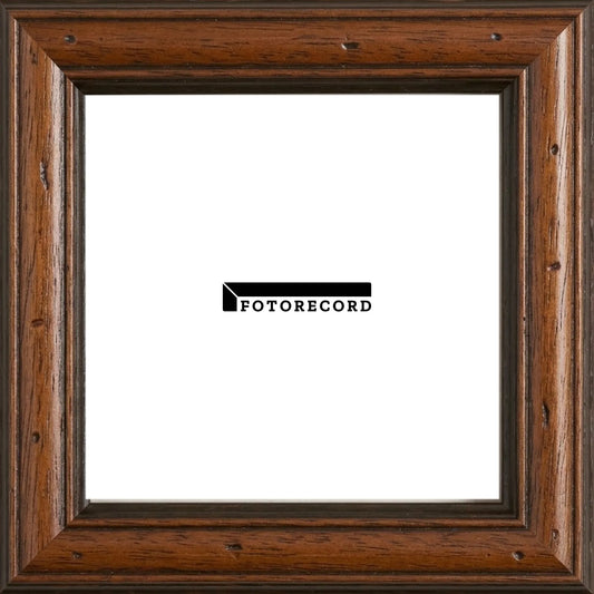 Cornice su misura Noce Nero in Legno Satinato, Marrone, Stile Classico