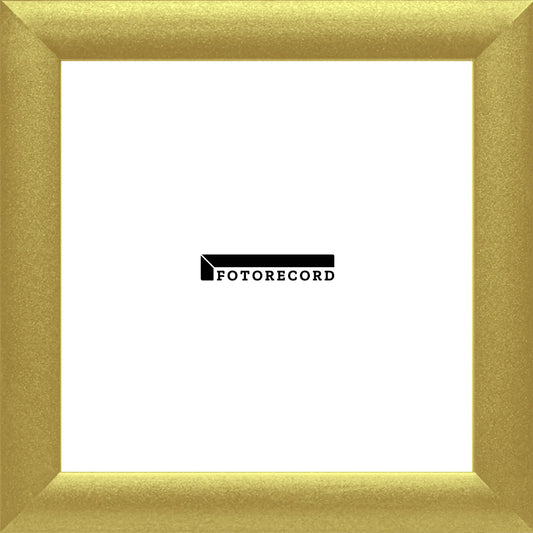 Cornice su misura Oro Brillantinato in Legno Satinata, Oro, Stile Moderno