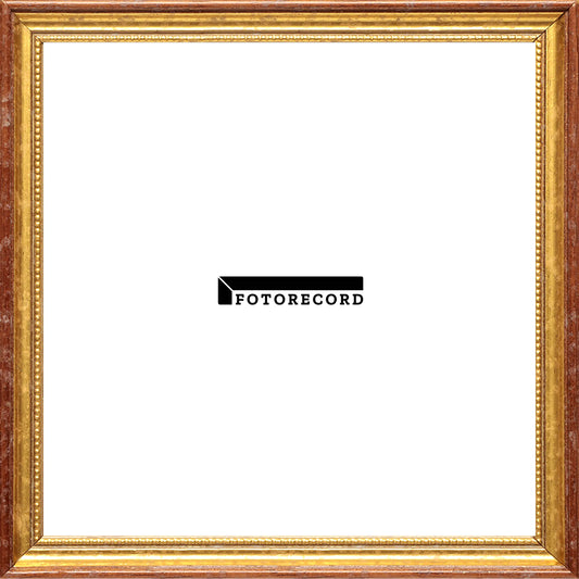 Cornice su misura Oro in Legno Opaca, Oro, Stile Classico