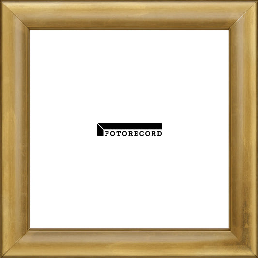 Cornice su misura Oro in Legno Satinata, Oro, Stile Moderno