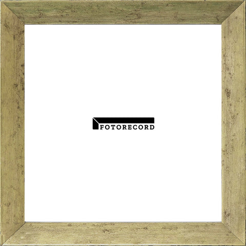 Campione del profilo Cornice su misura Oro in Legno Satinato, Stile Moderno FRAS0393