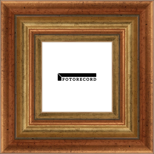 Cornice su misura Oro in Legno Satinato, Stile Classico