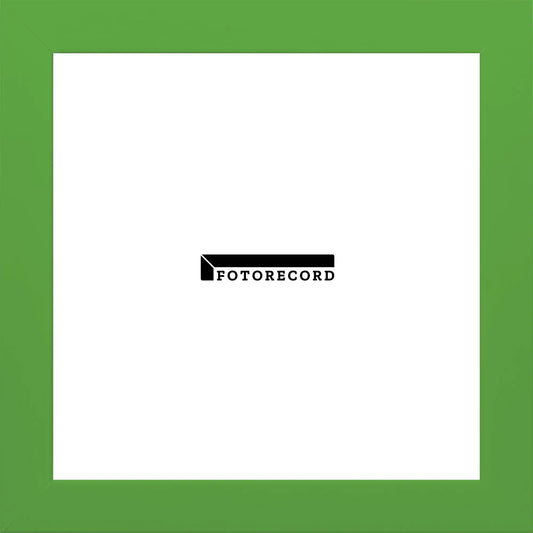 Cornice su misura Prato in Legno Opaca, Verde, Stile Moderno