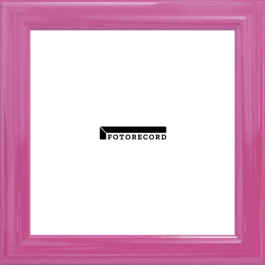 Cornice su misura Rosa in Legno Lucida, Rosa, Stile Moderno