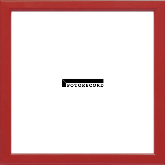 Cornice su misura Rosso in Legno Lucida, Rosso, Stile Moderno