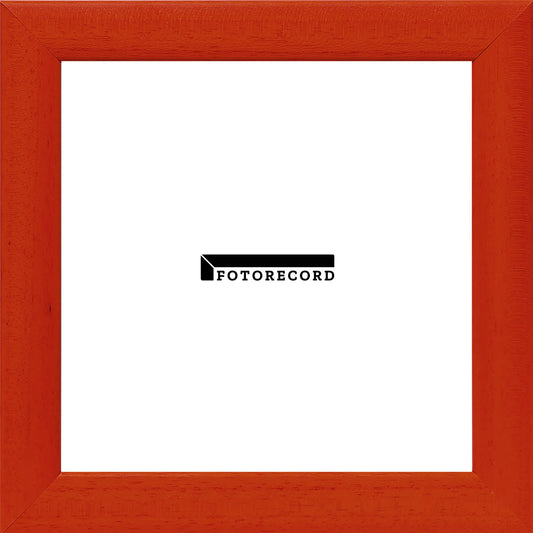 Cornice su misura Rosso in Legno Satinata, Rosso, Stile Moderno