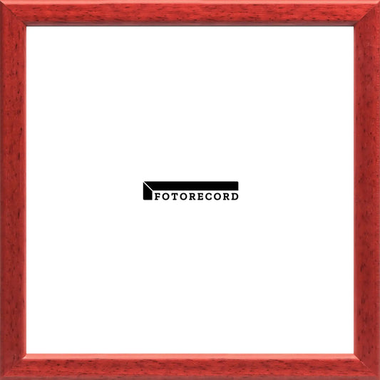 Cornice su misura Rosso in Legno Satinata, Rosso, Stile Moderno