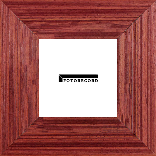 Cornice su misura Rosso Zigrinato in Legno Opaca, Rosso, Stile Moderno