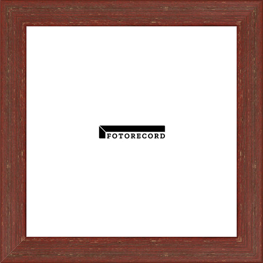 Cornice su misura Rubino in Legno Satinata, Bordeaux, Stile Vintage