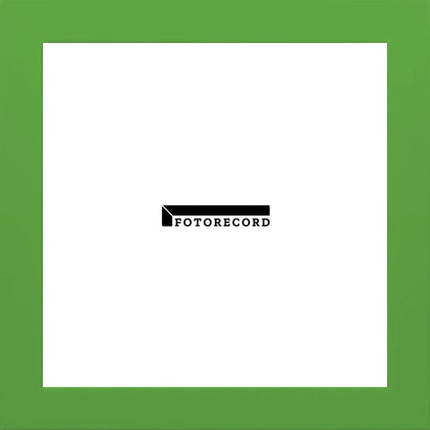 Campione del profilo Cornice su misura Verde in Legno Opaco, Stile Moderno FRAS0139