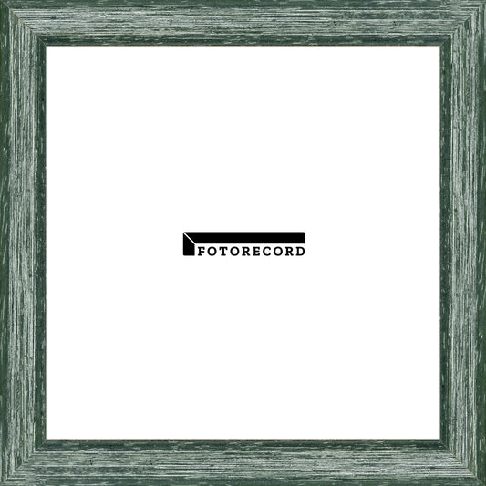 Cornice su misura Verde in Legno Satinata, Verde, Stile Moderno