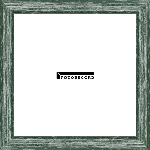 Campione del profilo Cornice su misura Verde in Legno Satinato, Stile Moderno FRAS0306