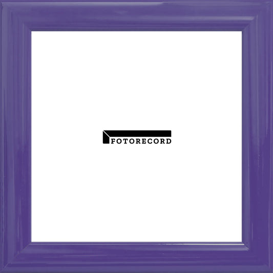 Cornice su misura Viola in Legno Lucida, Viola, Stile Moderno