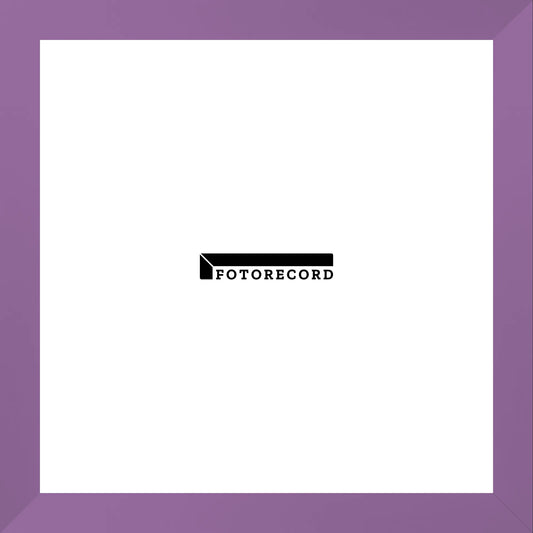 Cornice su misura Viola Pastello in Legno Satinato, Stile Moderno