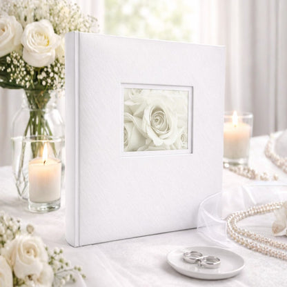 Album con velina Love Bianco 29x32 cm | FRAG0003