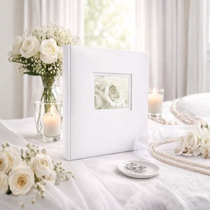 Album con velina Love Bianco 29x32 cm | FRAG0003