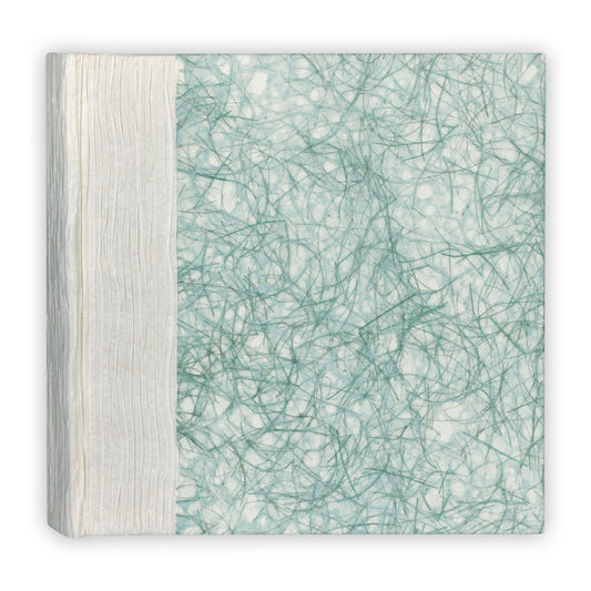 Album Seul 32x32 cm - 50 pagine - Bianco/verde acqua | FRAZ0007