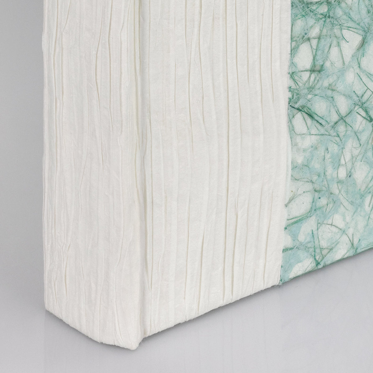 Album Seul 32x32 cm - 50 pagine - Bianco/verde acqua | FRAZ0007