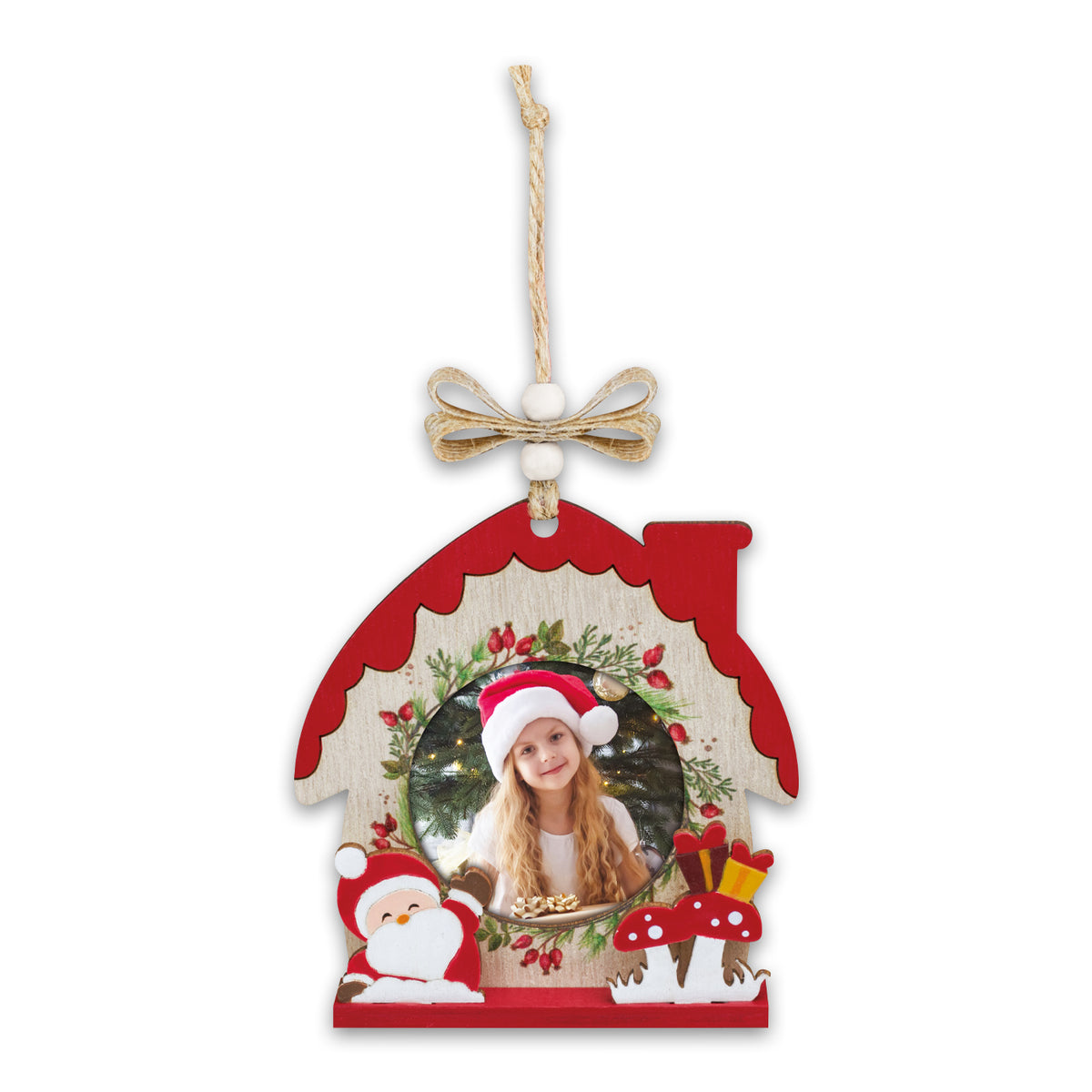 Portafoto Natale Decorazione Koda A 6x6 cm | FRAZ0201