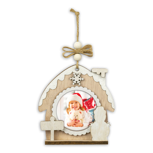 Portafoto Natale Decorazione Hazel A 6x6 cm | FRAZ0203
