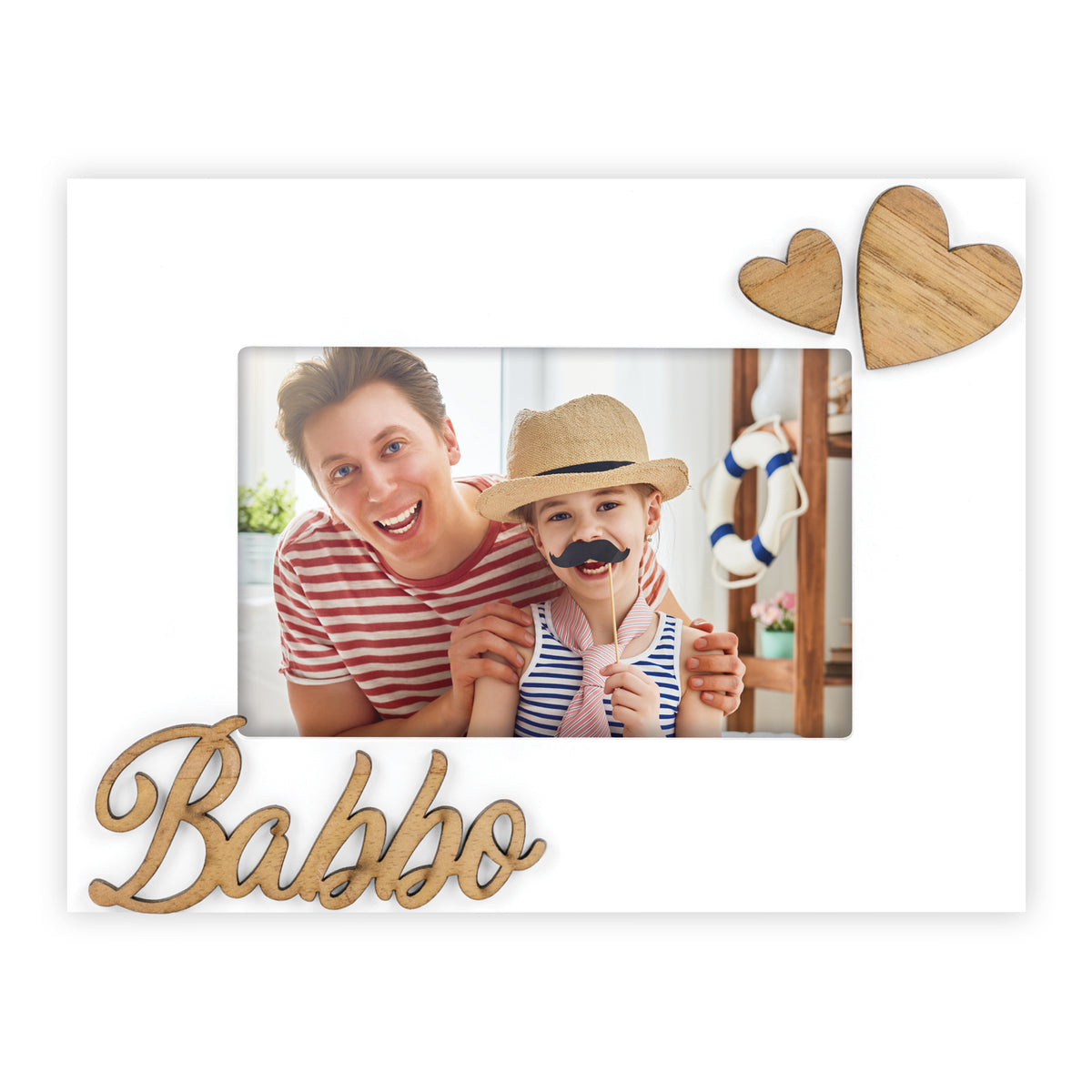 Cornice Papa' Babbo1 Orizzontale 10x15 cm | FRAZ0227