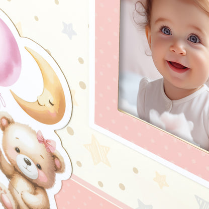 Album Bimbo con Diario Fogli Brian Pink 32x32 cm | FRAZ0228