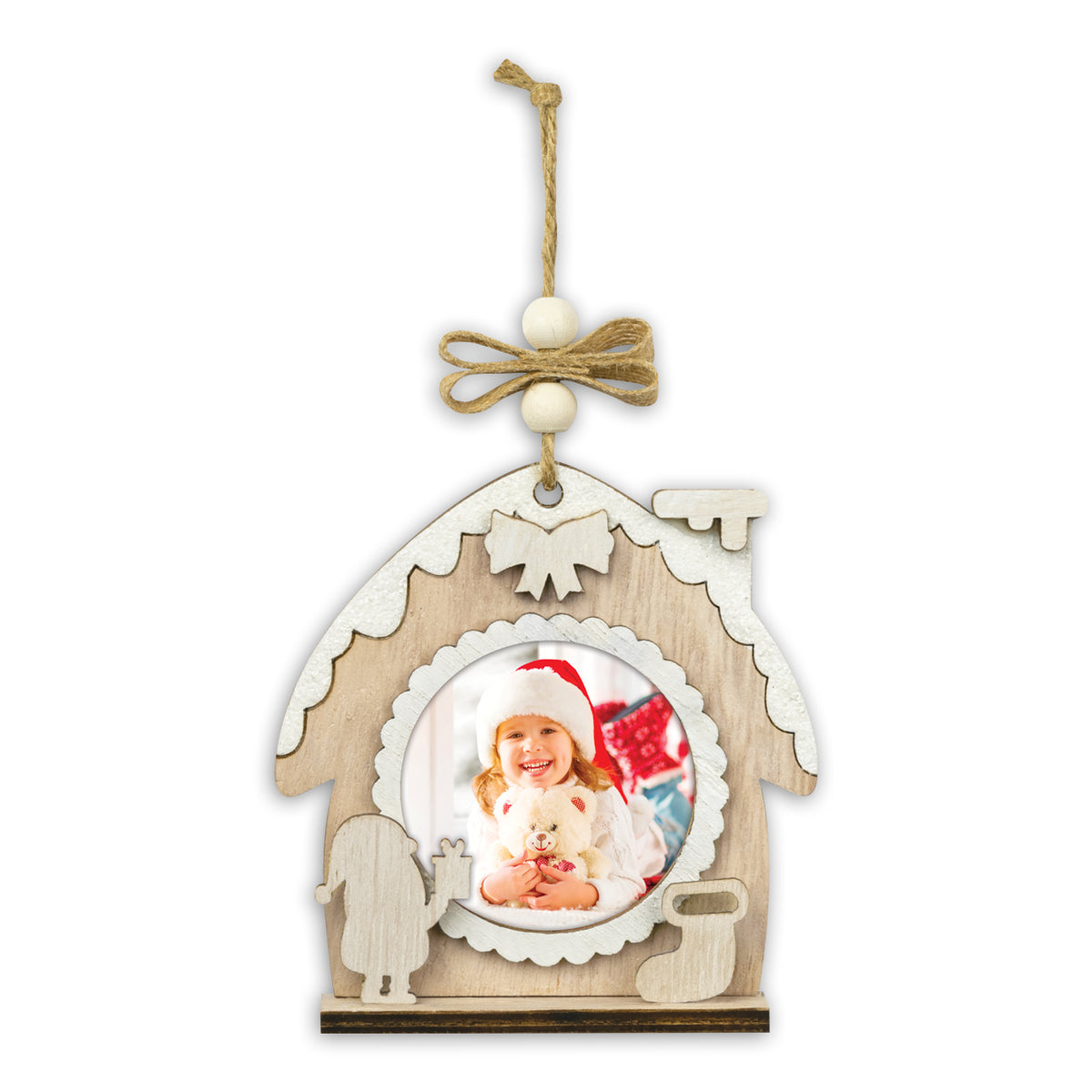 Portafoto Natale Decorazione Hazel C 6x6 cm | FRAZ0250