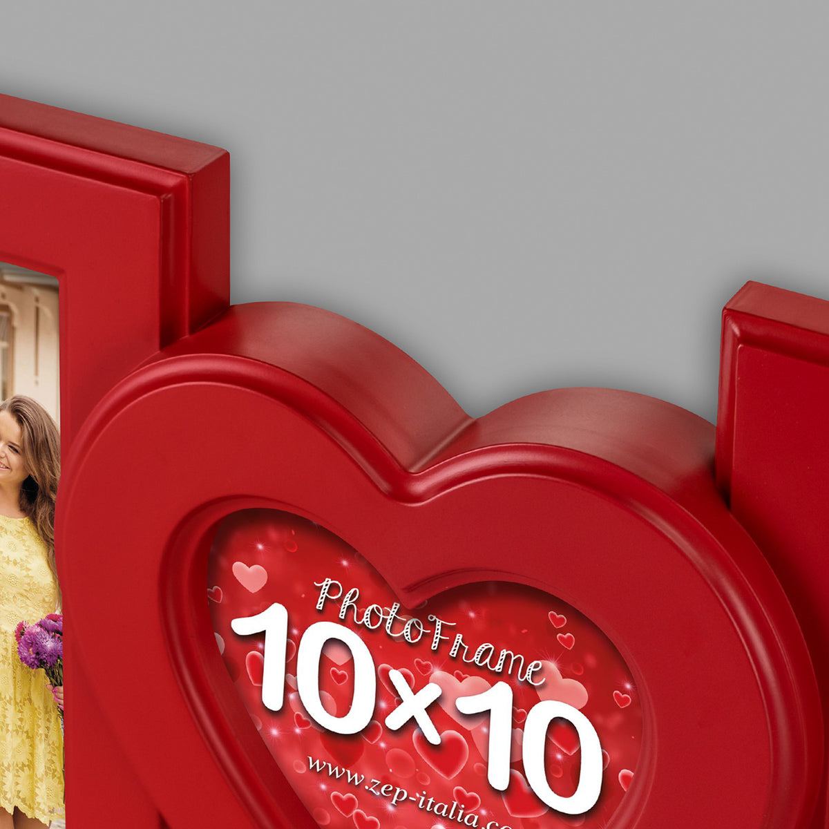 Cornice Love Zafra Red 2 foto 10x15 cm | FRAZ0256