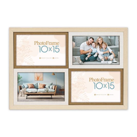 Cornice Multi Como 4 foto 10x15 cm | FRAZ0281