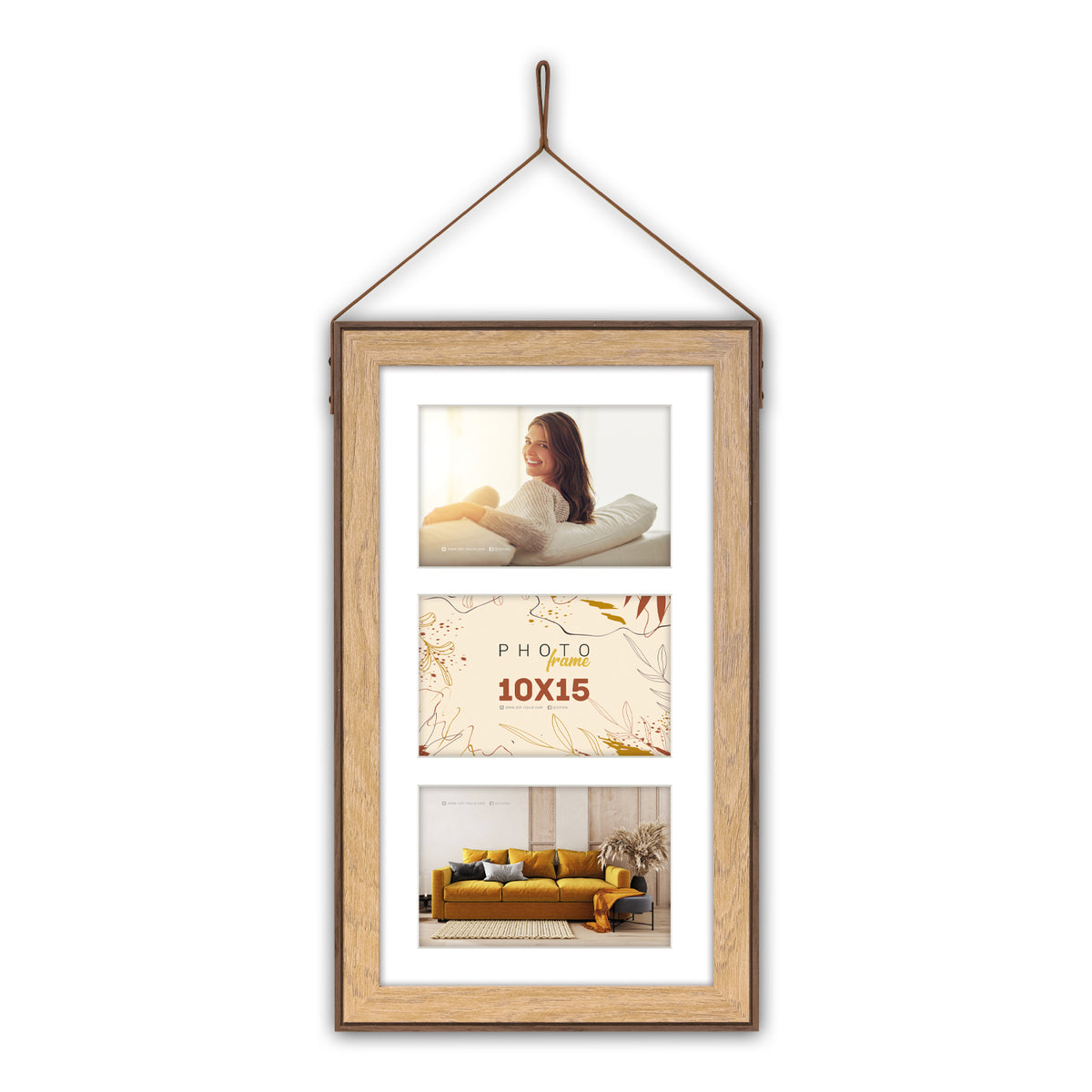 Cornice Multi Lugo 3 foto 10x15 cm | FRAZ0303