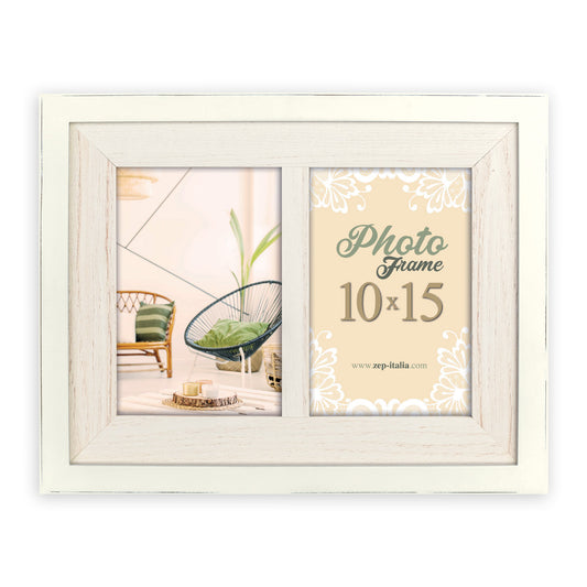 Cornice Multi Arlon White 2 foto 10x15 cm | FRAZ0323