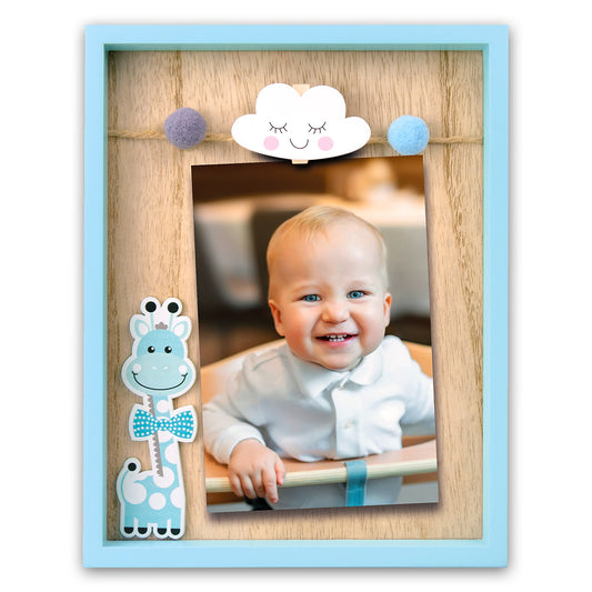 Cornice Bimbo Ryan Blue 10x15 cm | FRAZ0328