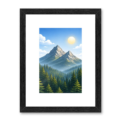 Il kit cornice da tavolo 10×15 cm con una fotografia di esempio dentro