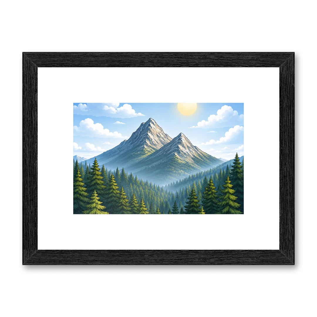 Il kit cornice da tavolo 10×15 cm di traverso con una fotografia di esempio dentro