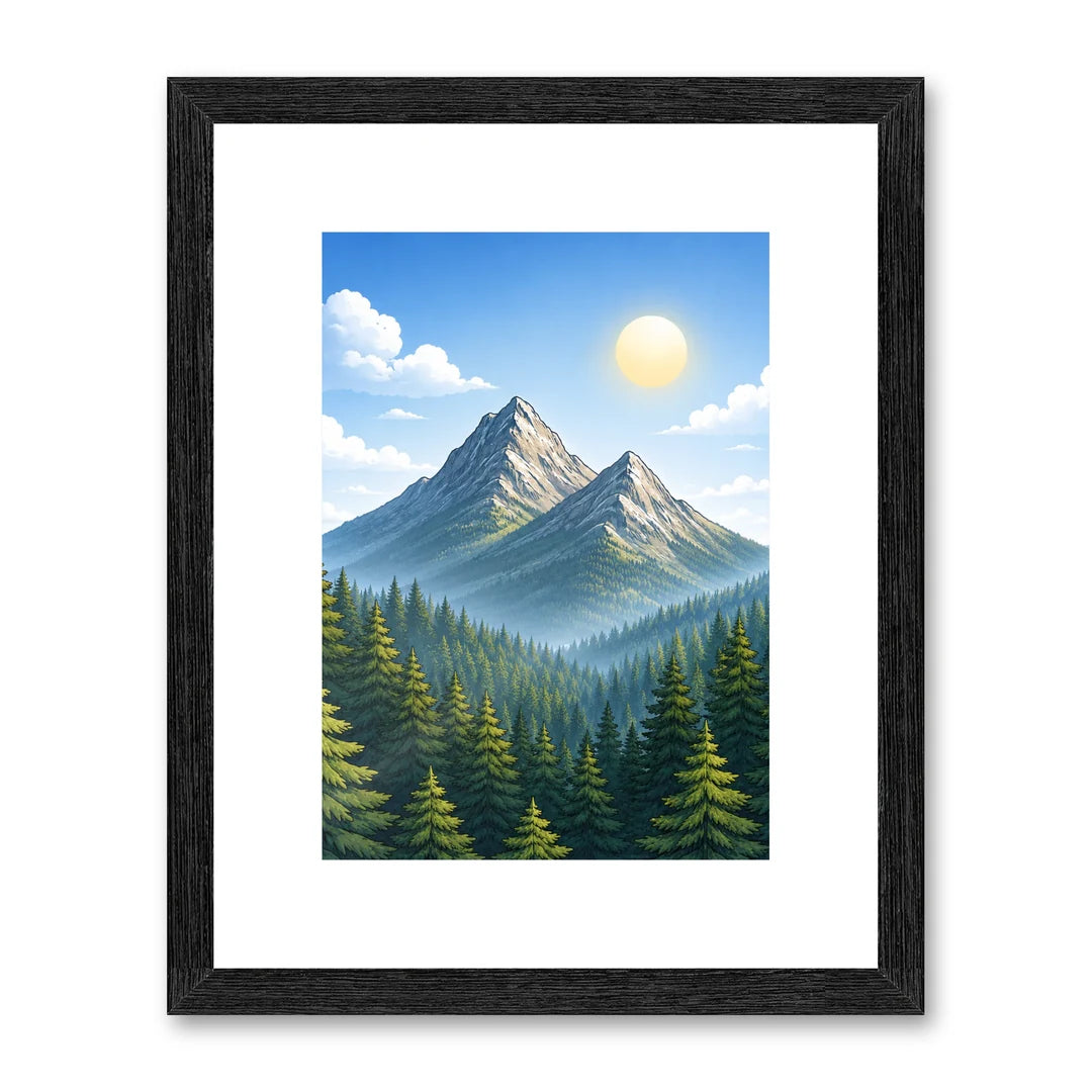 Il kit cornice da tavolo 13×18 cm con una fotografia di esempio dentro