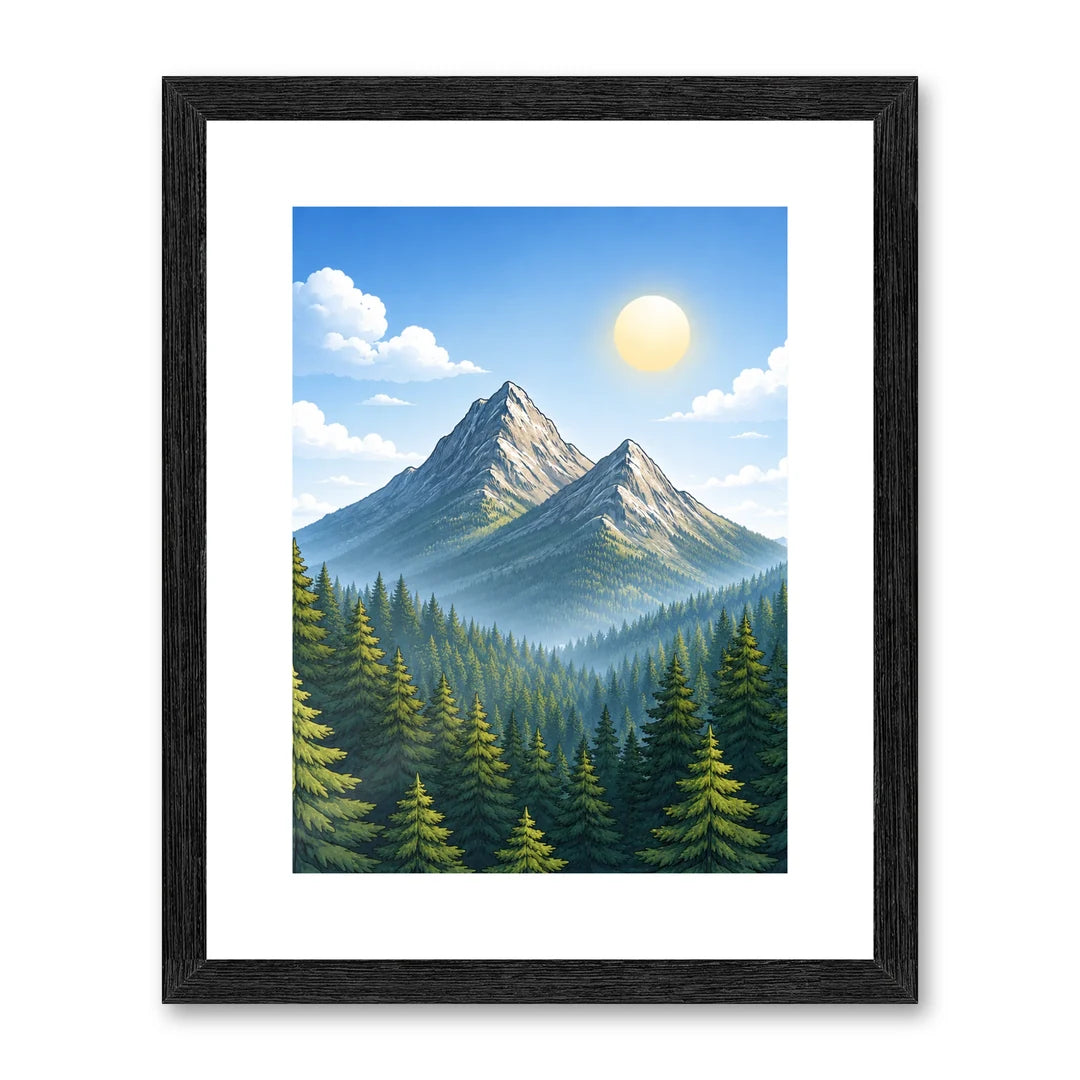 Il kit cornice da tavolo 15×20 cm con una fotografia di esempio dentro