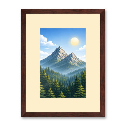 Il kit cornice da tavolo 10×15 cm con una fotografia di esempio dentro