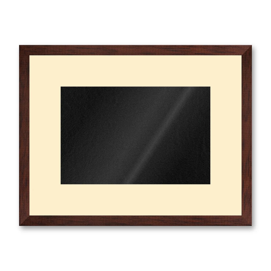 Il kit cornice da tavolo 10×15 cm di traverso su fondo bianco