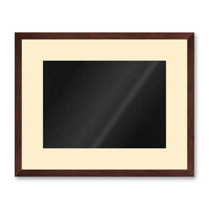 Il kit cornice da tavolo 13×18 cm di traverso su fondo bianco