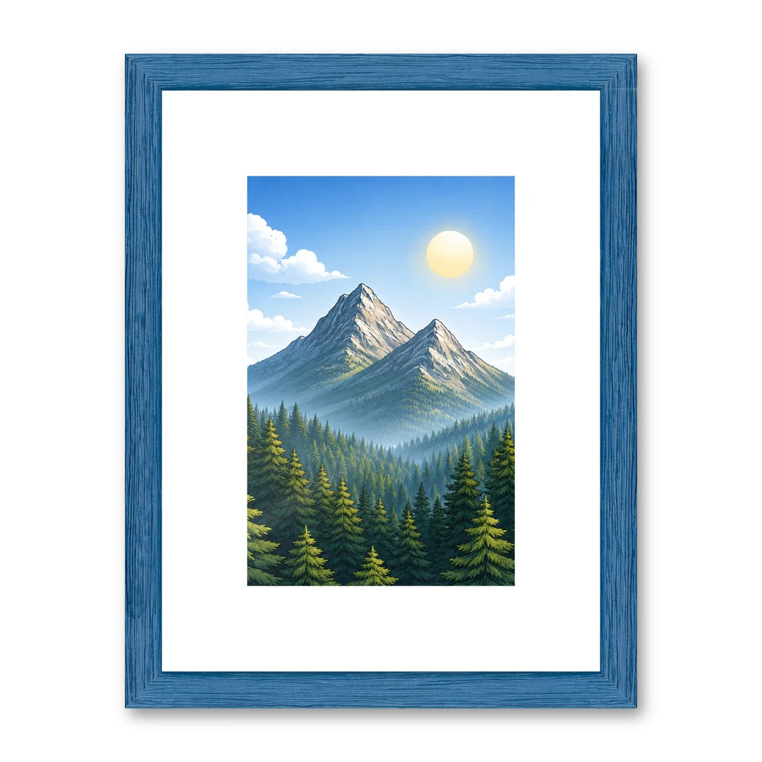 Il kit cornice da tavolo 10×15 cm con una fotografia di esempio dentro