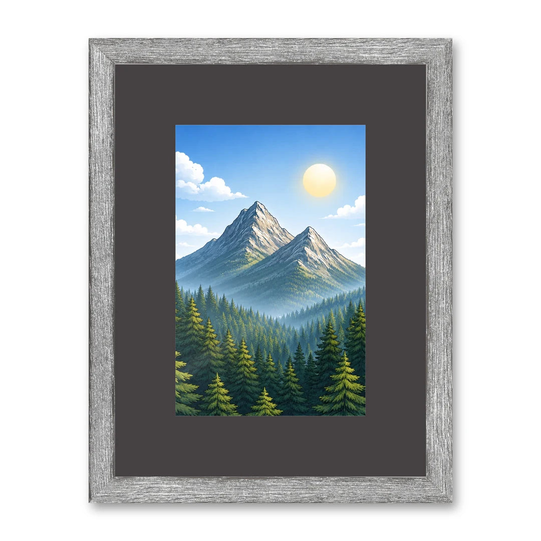 Il kit cornice da tavolo 10×15 cm con una fotografia di esempio dentro