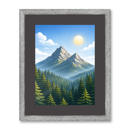 Il kit cornice da tavolo 15×20 cm con una fotografia di esempio dentro