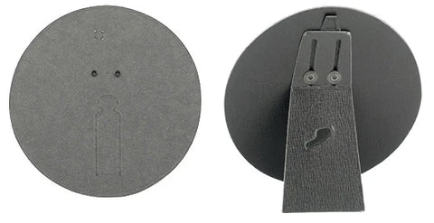 Schienale Tonda Ø8 cm con appoggio per cornice Fotorecord