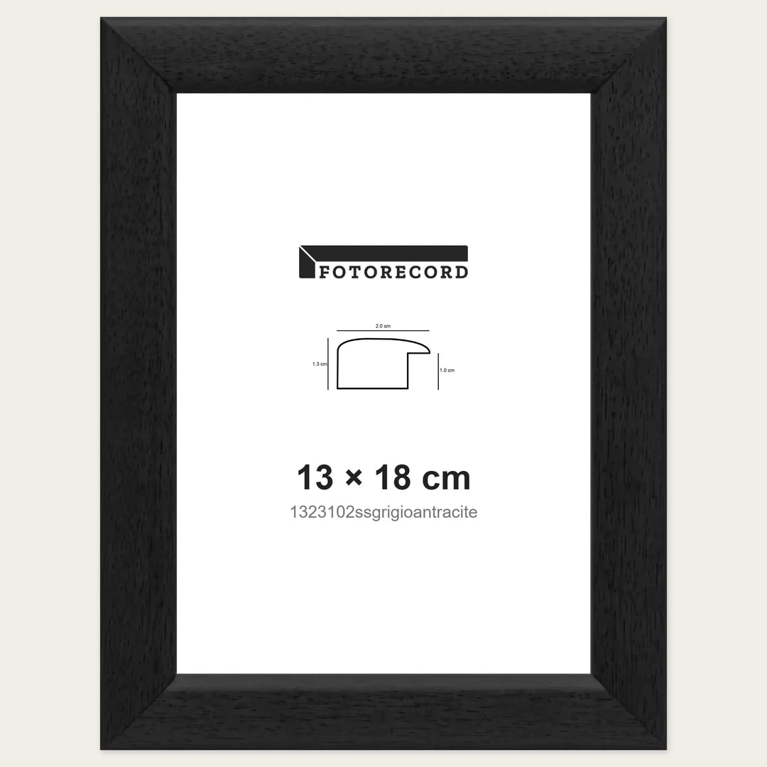 Kit Cornice Completa 13x18 cm — Grigio Satinato | 1323102ssgrigioantracite