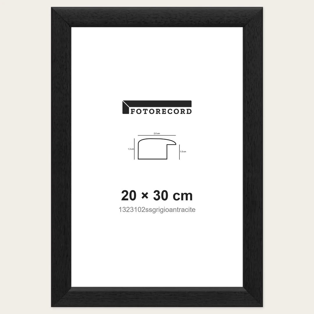 Kit Cornice Completa 20x30 cm — Grigio Satinato | 1323102ssgrigioantracite